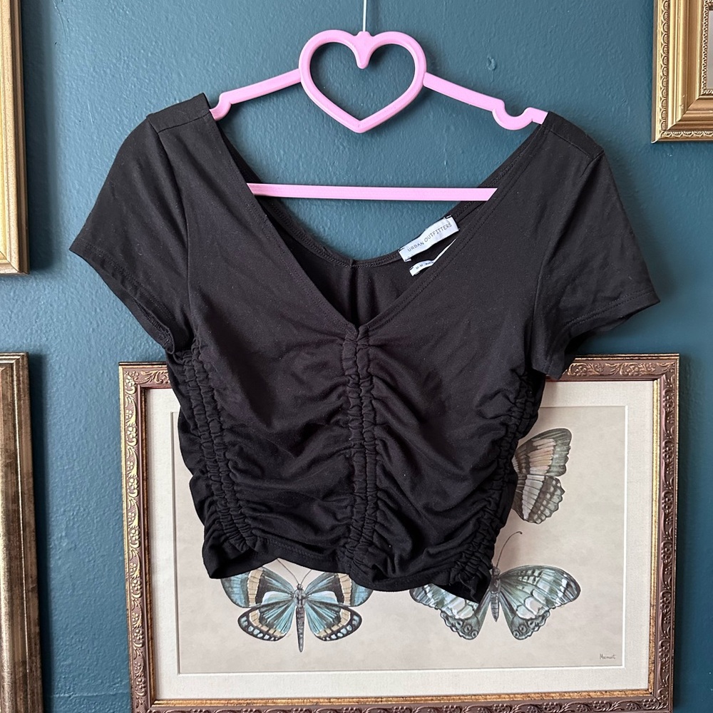 Urban ruched crop top